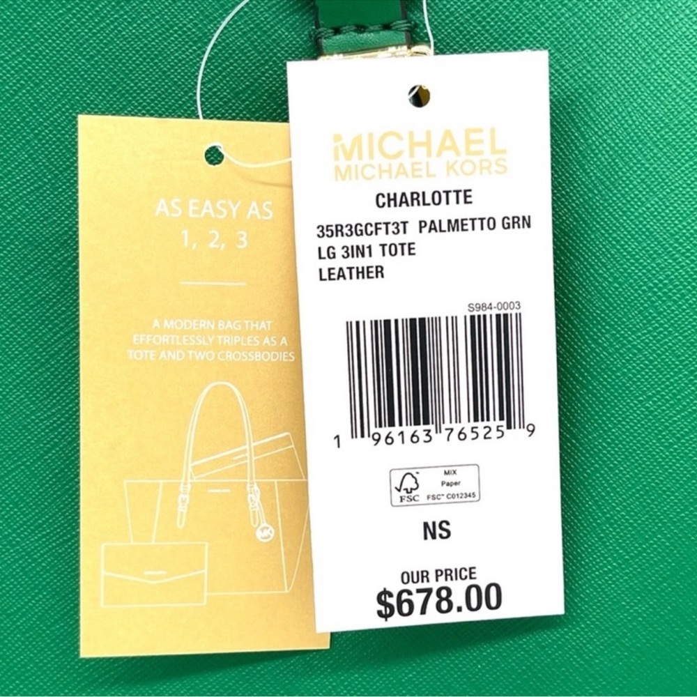 Michael Kors Large Charlotte 3 in 1 Tote Bag | CHOOSE & PICK - Picture 15 of 15